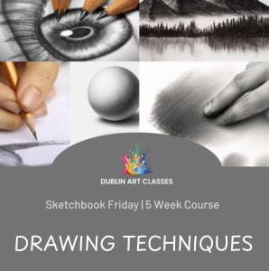Sketchbook Fridays : Drawing Techniques  | Starts September 11th