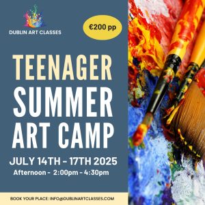 Summer Kids Art Camp Dublin 2026 | Creative Painting & Drawing (Ages 13-16)